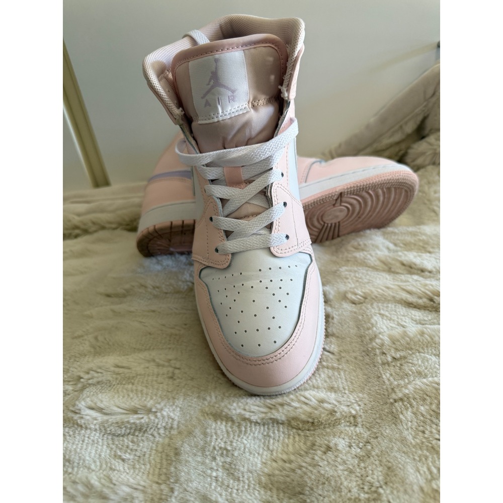 Nike Air Jordan 1 Mid GS Arctic Orange Purple Pulse FD8780-601 Pink White 6.5Y - Picture 5 of 9